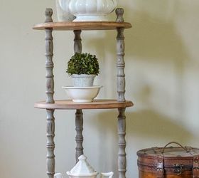 s add a hint of farmhouse style in your home with these ideas, This Three Shelf Table