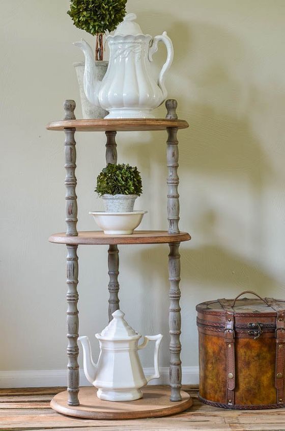 s add a hint of farmhouse style in your home with these ideas, This Three Shelf Table