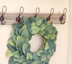 s add a hint of farmhouse style in your home with these ideas, This Magnolia Wreath
