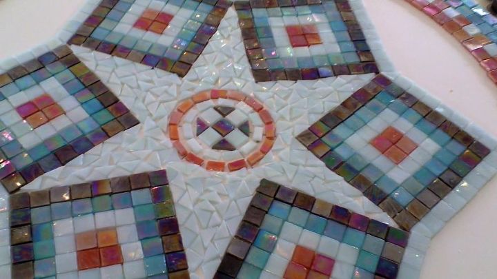 mesa de jardn de mosaico diy diseo pegamento lechada y acabado