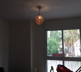 diy orb light fixture