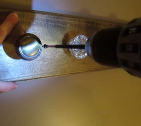 Build a Vintage Doorknob Coat Rack