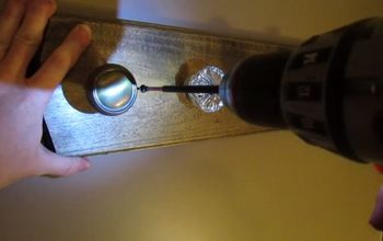 Build a Vintage Doorknob Coat Rack