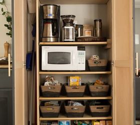 s 15 pinterest worthy pantries that eliminate search time for your favo, Carve A Section For Your Favorite Coffee