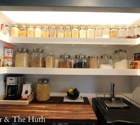 s 15 pinterest worthy pantries that eliminate search time for your favo, Replace Wire Shelving With Wood