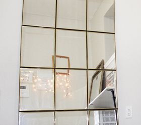 make your own full size leaning mirror the affordable way