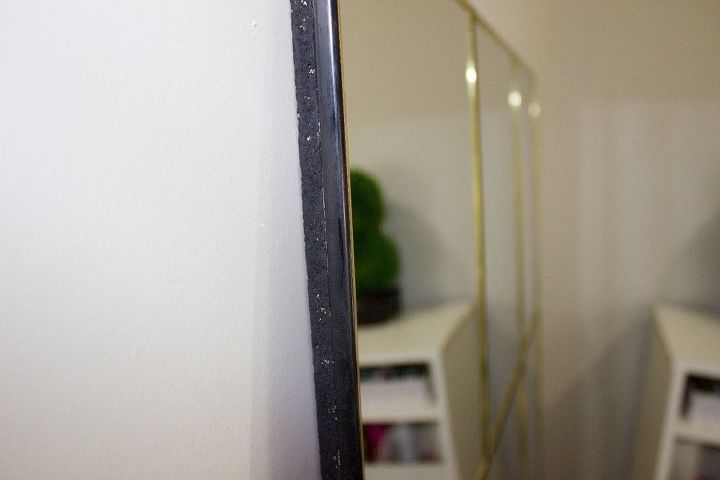 make your own full size leaning mirror the affordable way