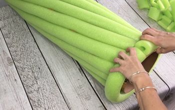 Get Amazingly Elegant Decor—using 9 Bright Green Pool Noodles
