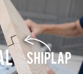 make your own shiplap, This is the lap joint you create