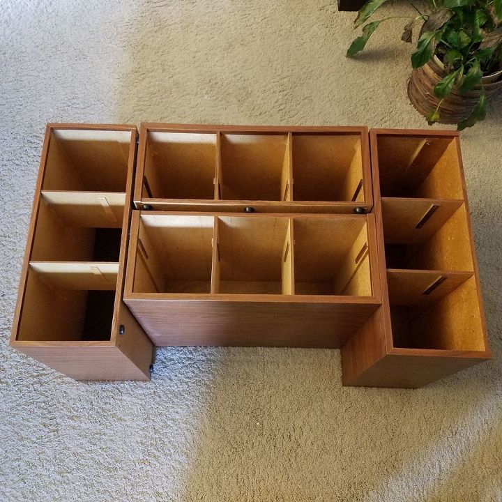 q i want to repurpose these 4 old cd dvd holders