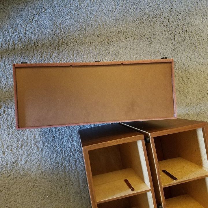 q i want to repurpose these 4 old cd dvd holders