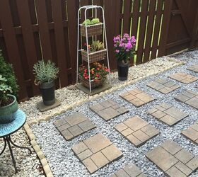 s 15 inexpensive tricks to help you landscape without stressing out, Pull Out Weeds For Paving Rocks