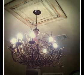 grapevine rustic chandelier