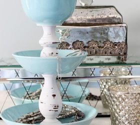 31 brilliant ways to repurpose everyday items into perfect organizers, Transform Thrift Store Dishes
