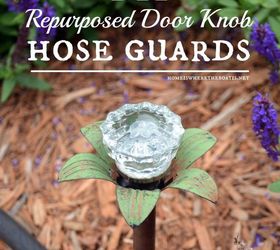 blooming door knob hose guards