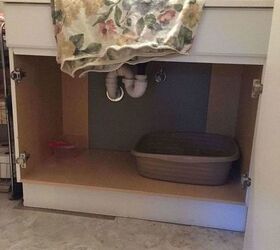 privacy for kitty litter