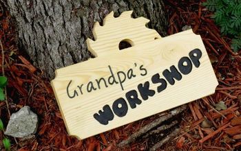 Grandpa's Workshop Wood Sign
