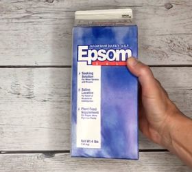 This brilliant gardener pours dish soap into Epsom salt for an easy healthy plant hack