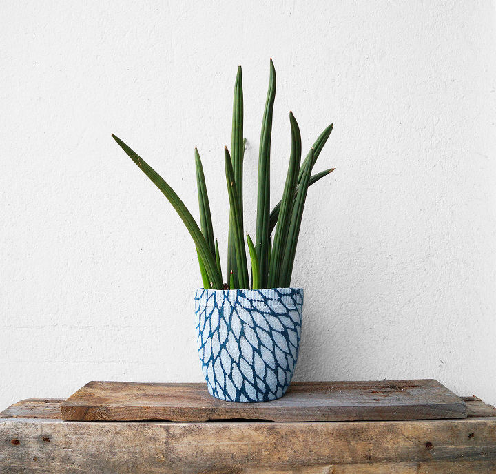 s 15 exquisite ways to show off your prized flowers, Wrap A Sweater On A Pot