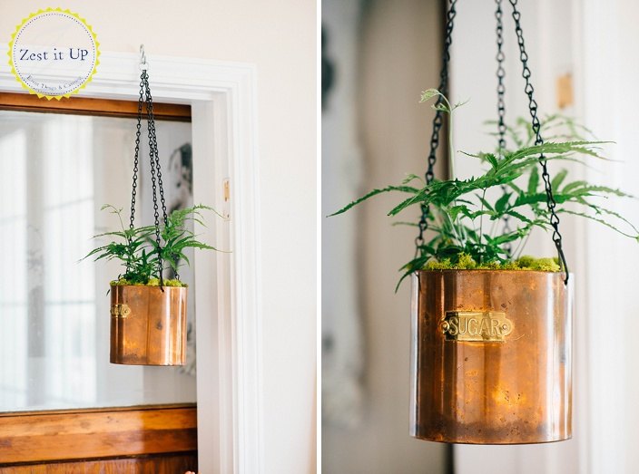 s 15 exquisite ways to show off your prized flowers, Drill Chains Into A Copper Tin