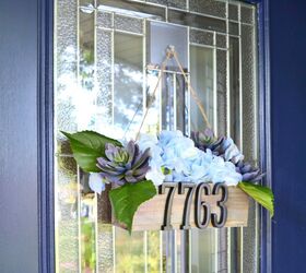 s 15 exquisite ways to show off your prized flowers, Show Off Your House Address On A Planter