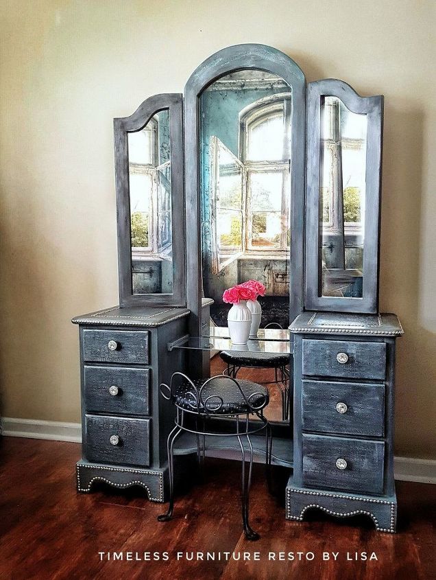 s 15 gorgeous vanities worthy of royalty that s you, Use 3 Different Colors On 1 Vanity