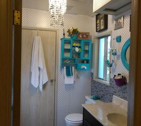 mobile home bathroom makeover