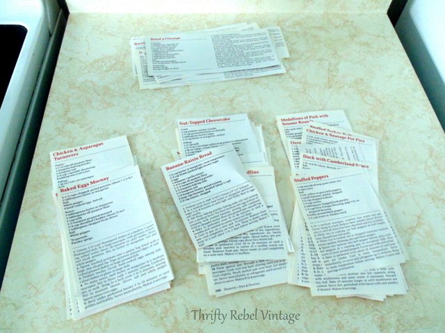 diy decoupaged kitchen counter recipe