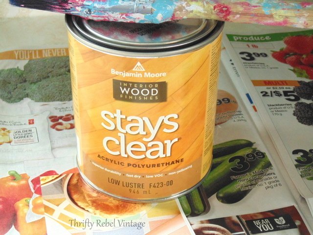 diy decoupaged kitchen counter recipe