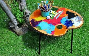 Artist Side Table (from Old Chair)