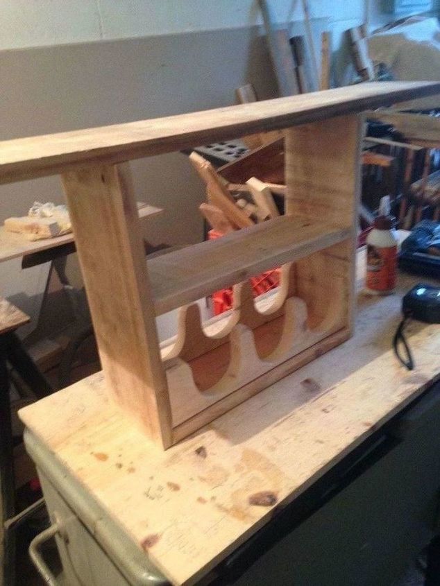 Pallet Wood Wine Rack | Hometalk