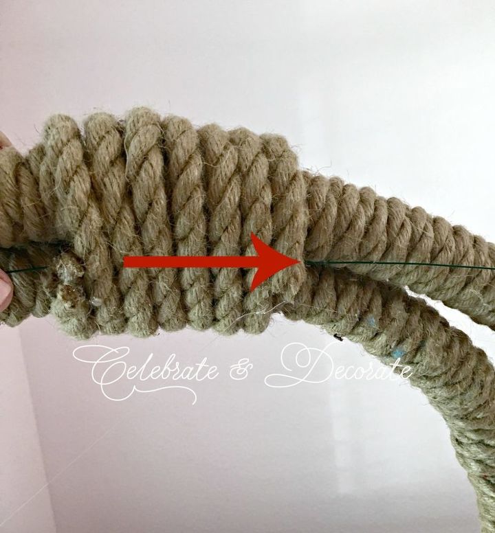 diy coastal wreath