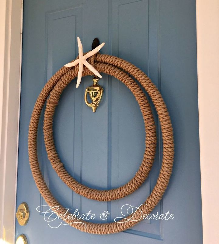 diy coastal wreath