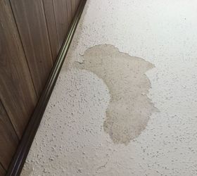 q what causes paint to peel or crack after being painted on a ceiling