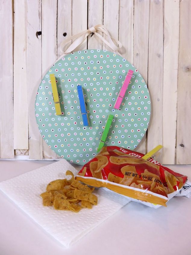 31 super cute easy diy ideas for your kitchen, Or These Magnetic Chip Clips