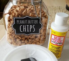 31 super cute easy diy ideas for your kitchen, These Fun Canister Labels