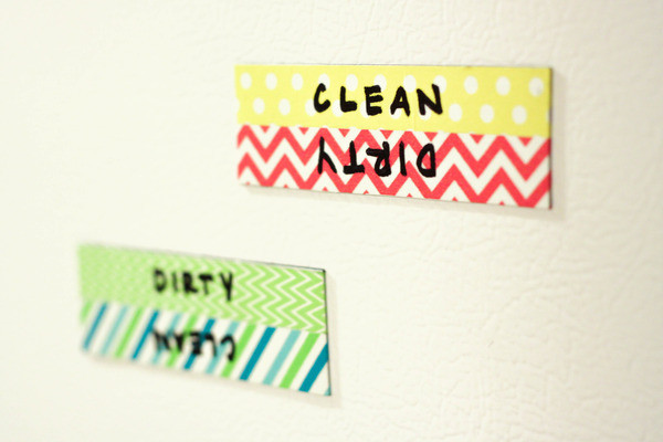 31 super cute easy diy ideas for your kitchen, This Adorable Dishwasher Magnet