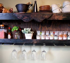 31 super cute easy diy ideas for your kitchen, This Stylish Multipurpose Rack
