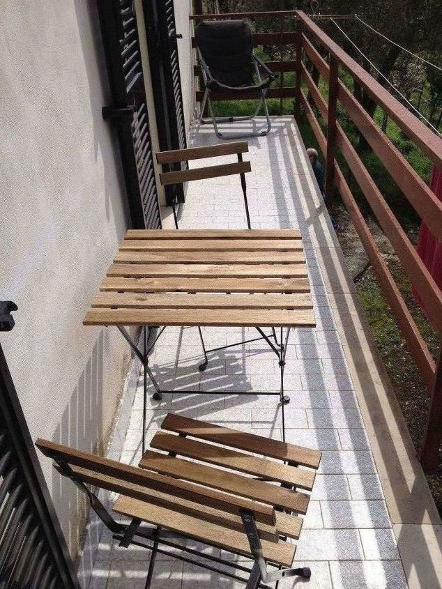 mesa y sillas de patio baratas se renuevan