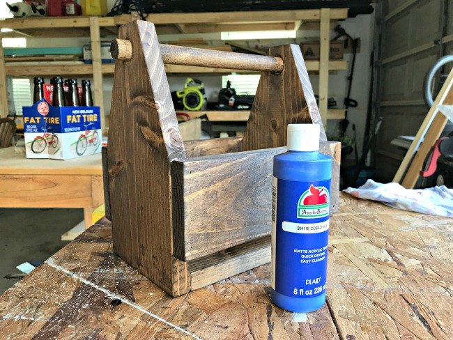 vintage diy wooden beer caddy plans