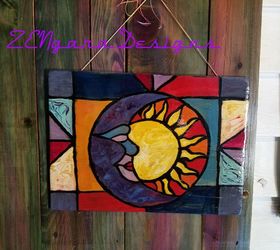 "WOOD" You Like to Turn Any Design Into Stained Glass Inspired Art ?