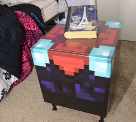 how to make minecraft furniture in real life