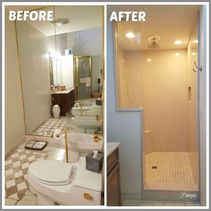 from blah to spa master bath renovation