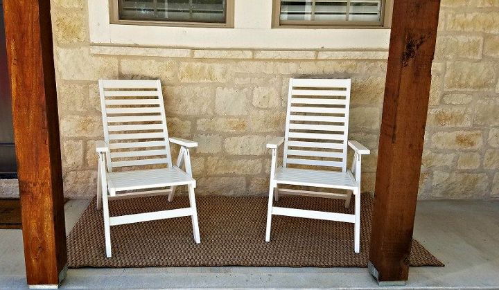 quick easy front porch makeover