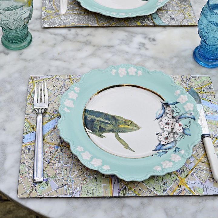 s 10 wanderlust worthy home additions for your inner traveler, Decoupage A Map Onto A Table Mat