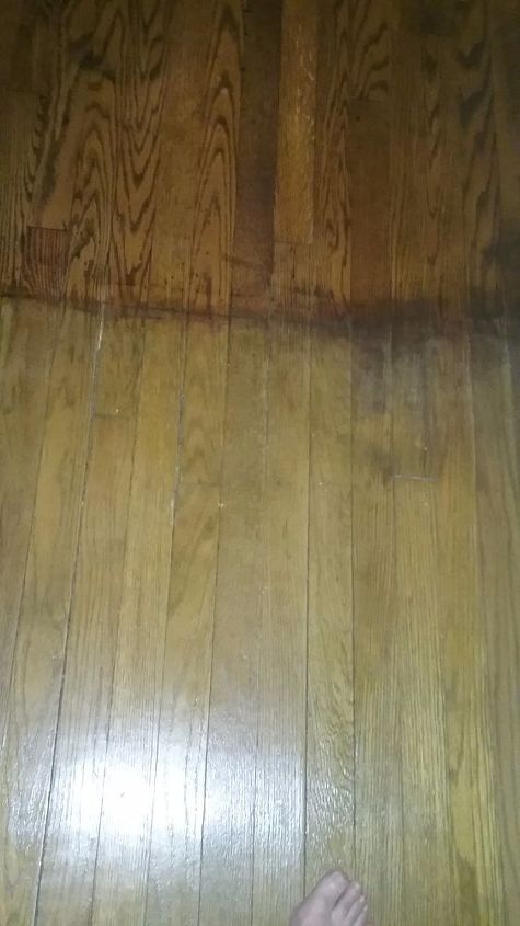 q my hallway floor does not match the living room or kitchen floors