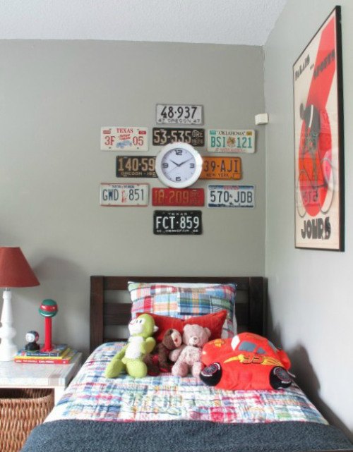 Old License Plates Lying Around Check Out These 28 Snazzy Decor