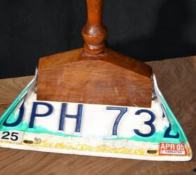 old license plates lying around check out these 28 snazzy decor ideas, Spruce Up Any Common House Tool