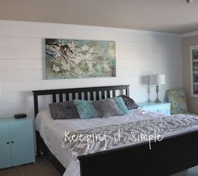12 proyectos sper asequibles de paredes de tablilla para embellecer su hogar, Actualice sus dormitorios con Shiplap por 100