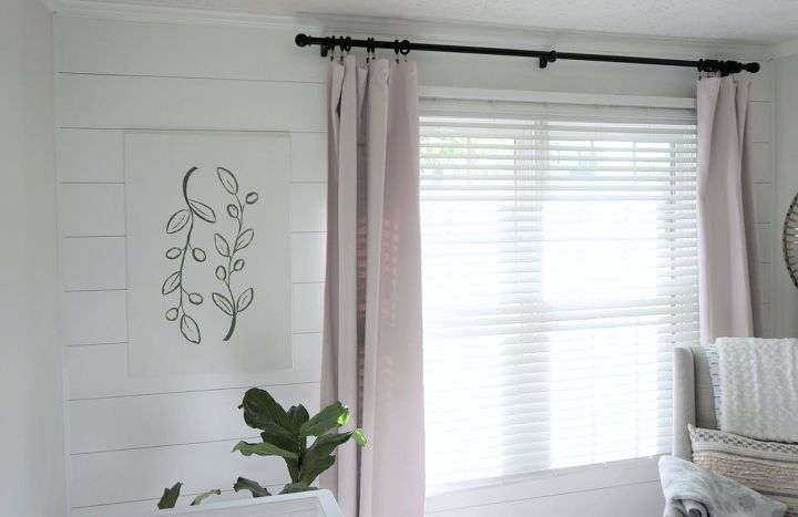 s 12 super affordable shiplap wall projects to beautify your home, Install Shiplap On A Budget